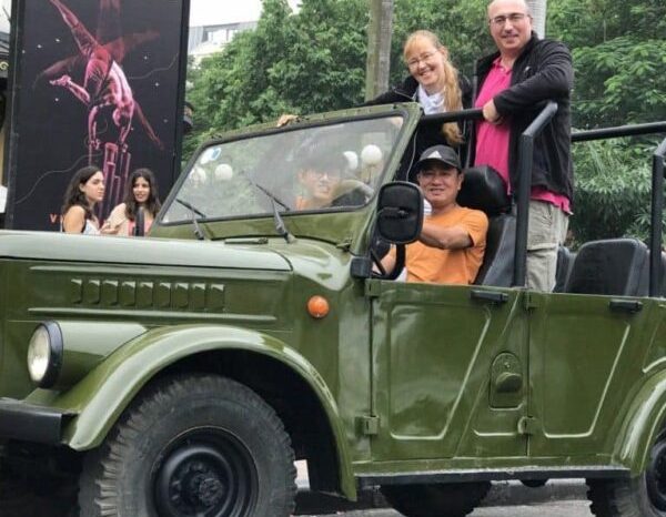 Hanoi Meeting Veterans by Motorbike or Jeep